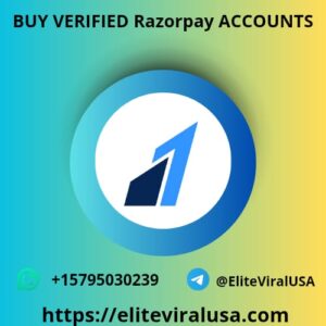 Buy Verified Razorpay Accounts