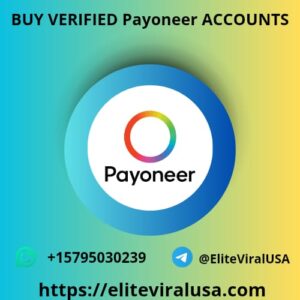 Buy Verified Payoneer Accounts