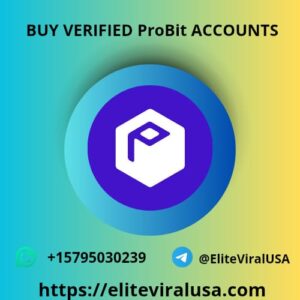 Buy Verified ProBIT Accounts