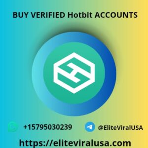 Buy Verified Hotbit Accounts