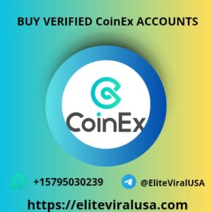 Buy Verified CoinEx Accounts