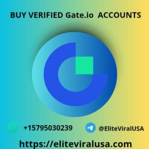 Buy Verified Gate.io Accounts