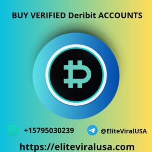 Buy Verified Deribit Accounts