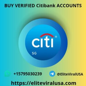 Buy Verified Cititbank Accounts