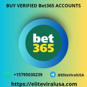 Buy Verified Bet365 Accounts